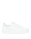 Christian Louboutin Fun Louise Junior Flat Sneakers In White