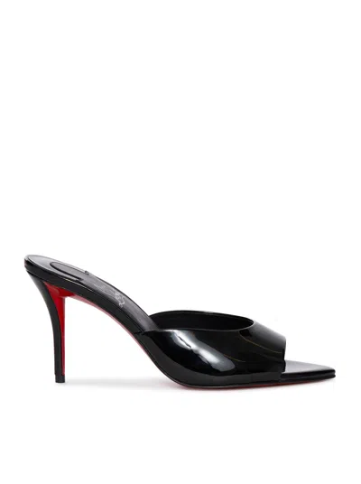 Christian Louboutin Women Apostropha 80 Patent Mule In Black