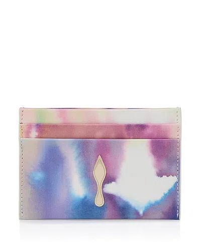 Christian Louboutin Women's Bettina Cardholder In Metallic