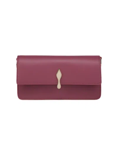 Christian Louboutin Women's Bettina Leather Mini Chain Wallet