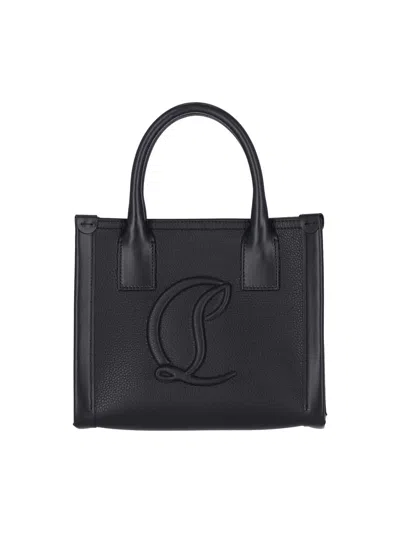 Christian Louboutin By My Side Mini Tote Bag In Black