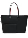 Christian Louboutin Women Cabata Large Leather Tote In Multi