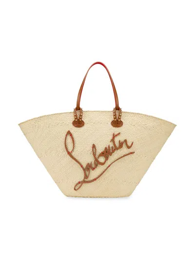 Christian Louboutin Women's Cabata Large Tote Bag In Sand