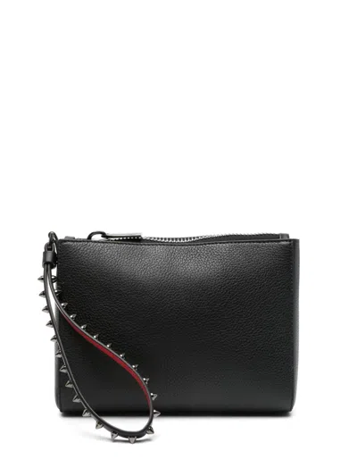 Christian Louboutin Women Cabata Leather Pouch