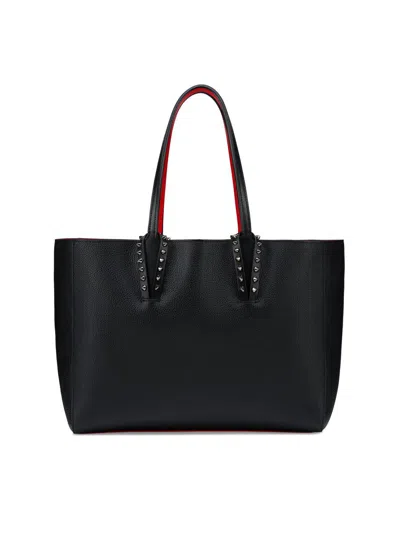 Christian Louboutin Women's Cabata Leather Tote Bag In Black