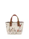 Christian Louboutin Cabata Mini Shopping Bag In Multicolor