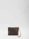 Christian Louboutin Women Cabata Mini Pouch In Brown