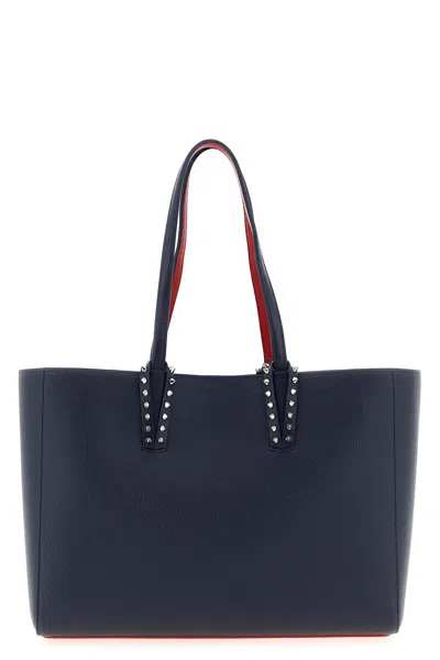 Christian Louboutin Women 'cabata Small' Shopping Bag In Blue
