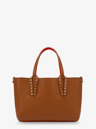 Christian Louboutin Women Cabata Studded Leather Crossbody Bag In Multi