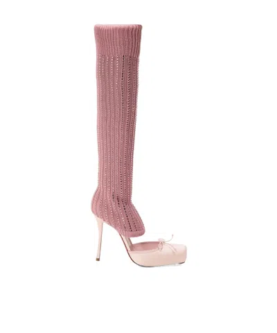 Christian Louboutin Women's Chr Cassia Anmac Platform Heels In Pink