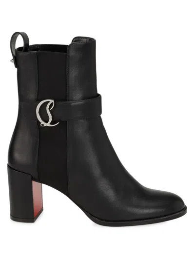 Christian Louboutin Women's Cl Chelsea Booty Booties In Black