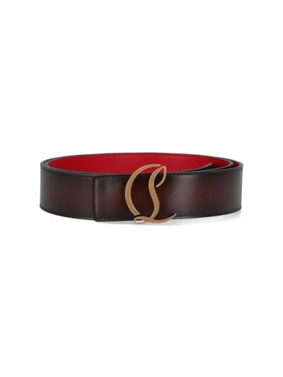 Christian Louboutin Women Cl Logo' Reversible Belt
