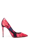 Christian Louboutin Kate 100 Crepe Satin Pumps In Red