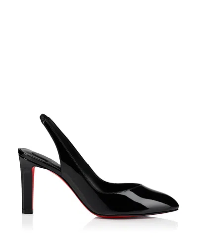 Christian Louboutin Women's Fannylove Sling Pumps In Black