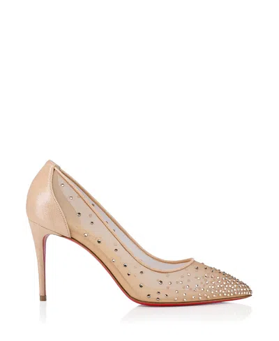Christian Louboutin Women's Follies Strass Pump In Brown
