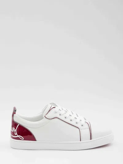 Christian Louboutin Women Fun Louise Junior Flat Sneakers In White