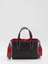 Christian Louboutin Studded Grained Leather Tote Bag