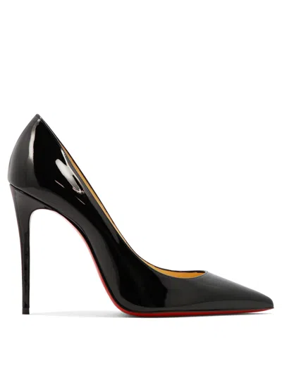 Christian Louboutin Women Kate Patent Leather Pumps In Black