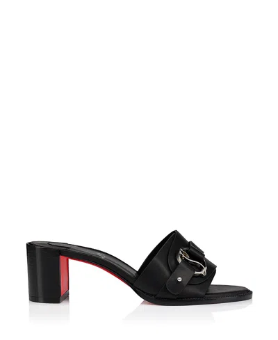 Christian Louboutin Women's Her In Roma Mule Sandals In Black