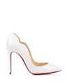 Christian Louboutin 100mm Hot Chick Patent High-heel Pumps In Multi