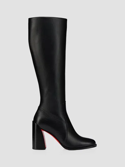 Christian Louboutin Women's Iranina Knee High Boots In Black