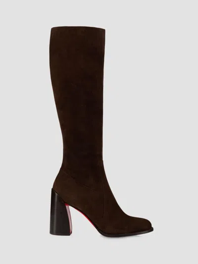 Christian Louboutin Women's Iranina Knee High Boots In Black