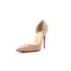 Christian Louboutin With Heel In Beige