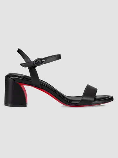 Christian Louboutin Women's Jane 55mm Sandals In Black