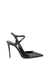Christian Louboutin Jenlove 100 Black Glitter Pumps