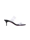Christian Louboutin Women Just Nothing' Sandals In Transparent