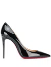 Christian Louboutin Kate Patent Leather Pumps In Black