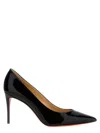Christian Louboutin Kate Pumps Pointed Toe Stiletto Patent Sole In Black