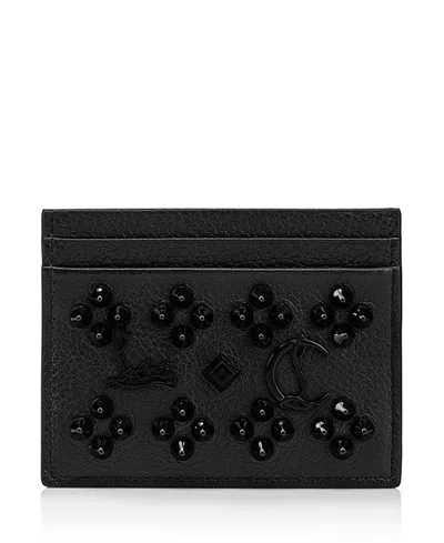 Christian Louboutin Women's Kios Cardholder In Black
