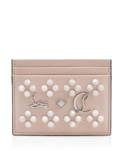 Christian Louboutin Women's Kios Cardholder In Pink