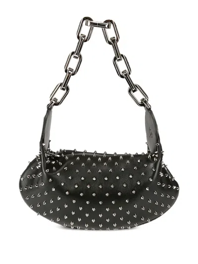 Christian Louboutin Le 54 Mini Shoulder Handbag In Black