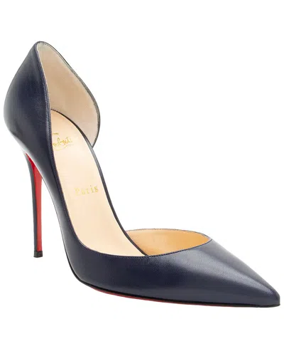Christian Louboutin Women's Leather Iriza D'orsay Pump (authentic Pre-loved) In Black