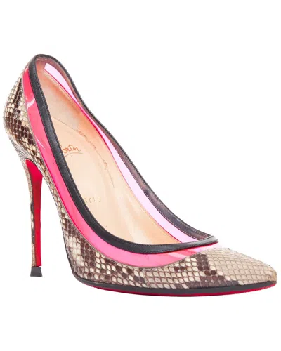 Pre-owned Christian Louboutin Women's Leather Pump (authentic Pre-loved)