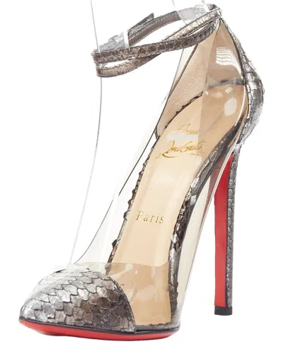Christian Louboutin Women's Leather Pump (authentic Pre-loved) In Multi