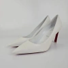 Christian Louboutin Lvr Exclusive 85mm Condora Leather Pumps In White