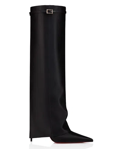 Christian Louboutin Women's Max In Pants 100 Mm Boots In Black