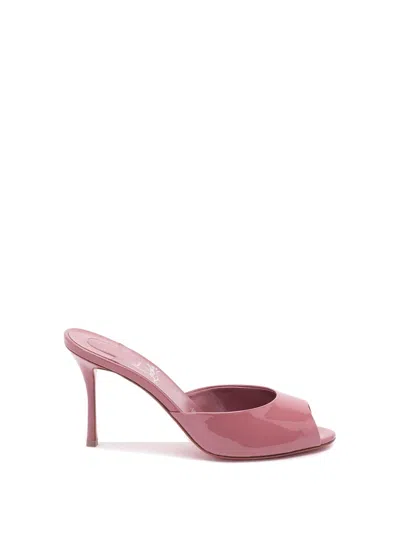 Christian Louboutin Me Dolly Patent Red Sole Sandals In Purple
