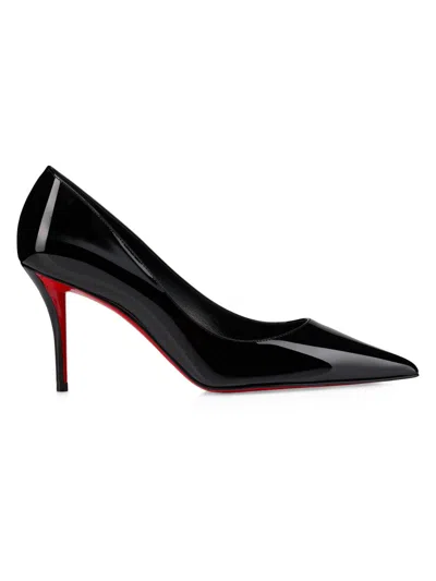 Christian Louboutin Women's Miss Z 80mm Patent Leather Pumps In Black