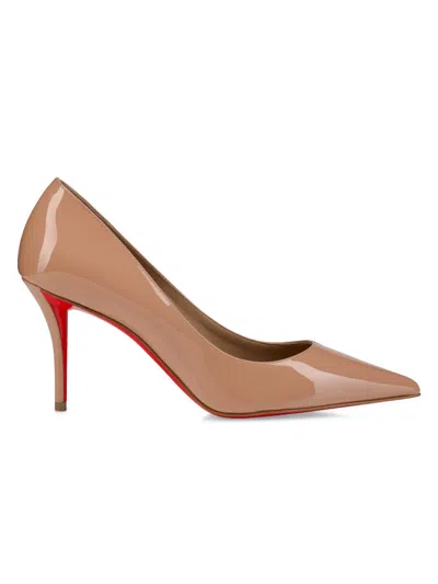 Christian Louboutin Women's Miss Z 80mm Patent Leather Pumps In Pink