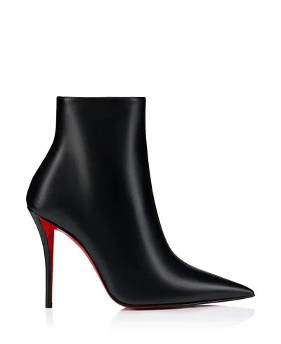 CHRISTIAN LOUBOUTIN WOMEN'S MISS Z BOOTY ZIPPED BOOTIES