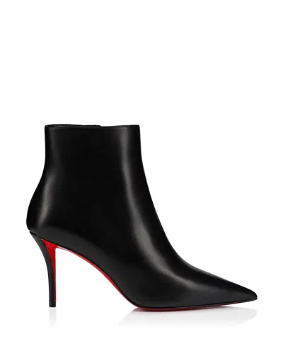 CHRISTIAN LOUBOUTIN WOMEN'S MISS Z BOOTY ZIPPED BOOTIES