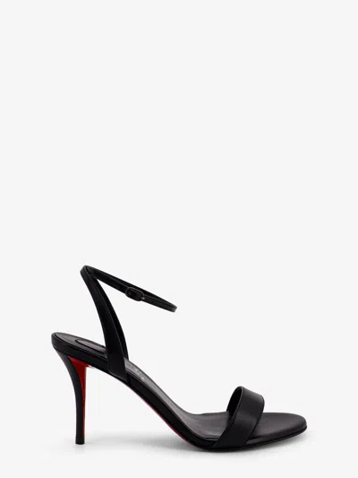 Christian Louboutin Women Miss Z Leather Sandals In Black