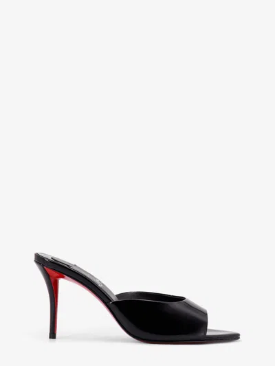 Christian Louboutin Women Miss Z Mule 80 Patent Leather Sandals