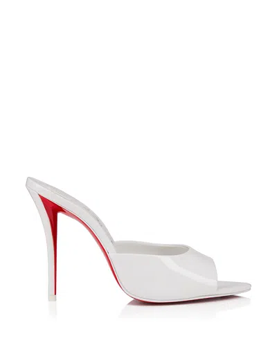 Christian Louboutin Women's Miss Z Mule Sandal In White