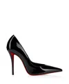 Christian Louboutin So Kate Patent Pointed-toe Red Sole Pump In Black