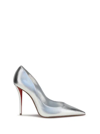 Christian Louboutin Women Miss Z Pumps In Silver